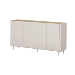 Komoda Elivo 200 cm - kaszmir i dąb olejowany