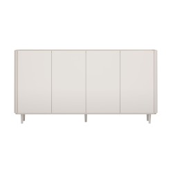 Komoda Elivo 200 cm na nóżkach - kaszmir / dąb olejowany Komoda Elivo 200 cm na nóżkach - kaszmir / dąb olejowany