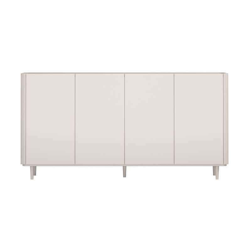 Komoda Elivo 200 cm na nóżkach - kaszmir / dąb olejowany Komoda Elivo 200 cm na nóżkach - kaszmir / dąb olejowany