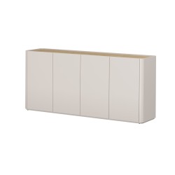 Komoda Elivo 200 cm - kaszmir / dąb olejowany