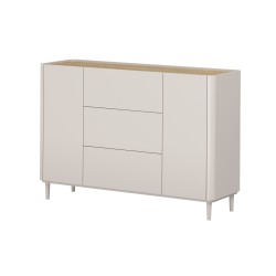 Komoda Elivo 150 cm - kaszmir / dąb olejowany