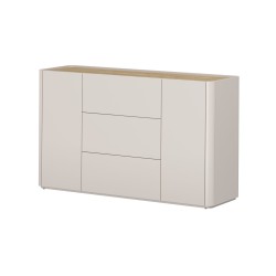 Komoda Elivo 150 cm - kaszmir / dąb olejowany