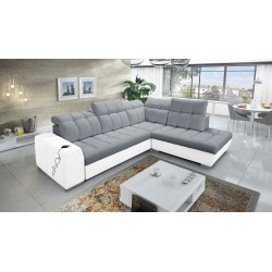 Prisma VII corner sofa with a sleeping function and USB port - designed for your comfort! Prisma VII corner sofa with a sleeping function and USB port - designed for your comfort!