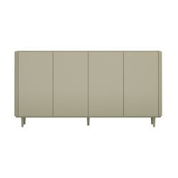 Komoda Elivo 200 cm - eukaliptus i dąb Baltic Dune