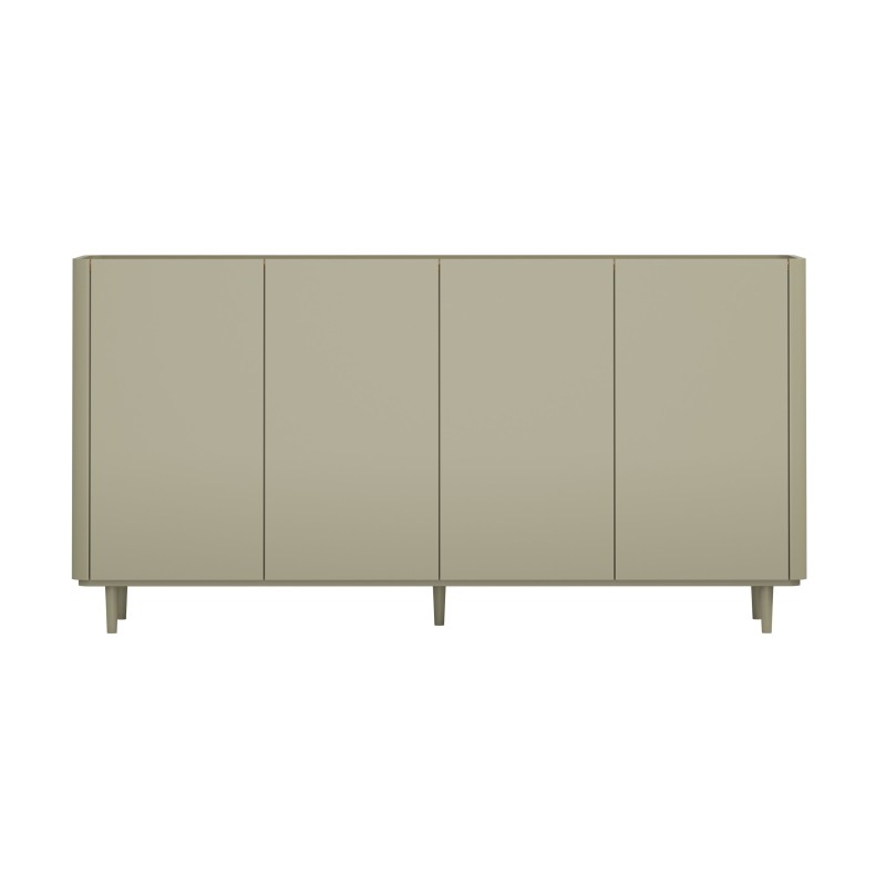 Komoda Elivo 200 cm - eukaliptus i dąb Baltic Dune