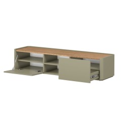Szafka RTV Elivo 170 cm - eukaliptus i dąb Baltic Dune Szafka RTV Elivo 170 cm - eukaliptus i dąb Baltic Dune