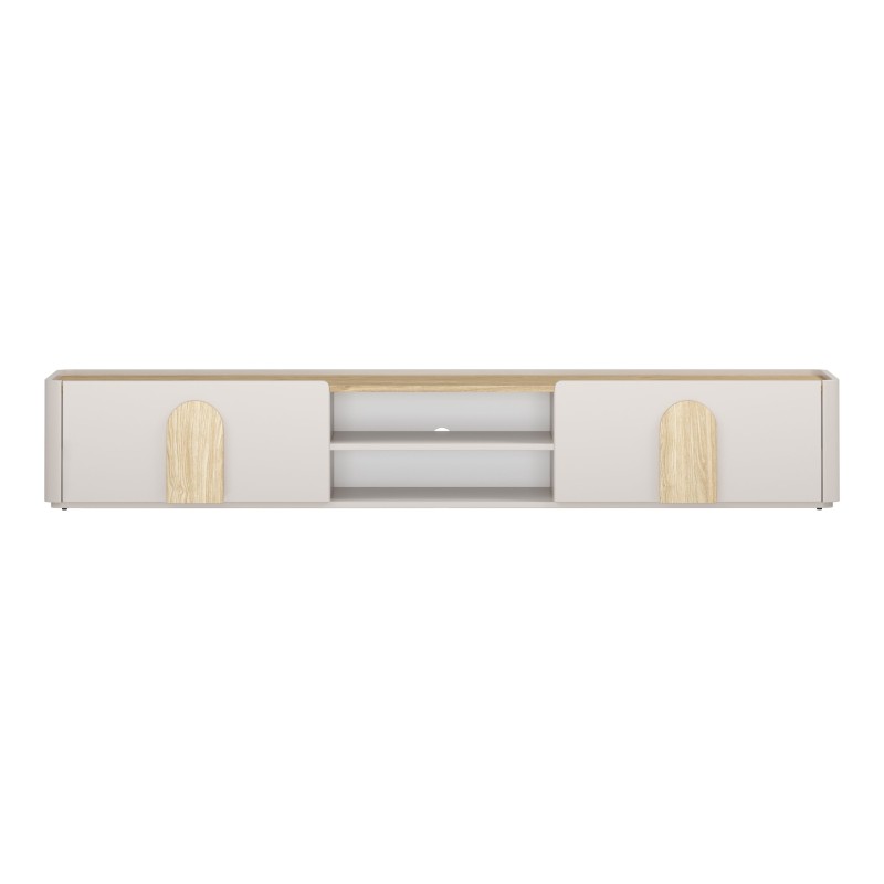 Szafka RTV Amilio 220 cm - elegancja i funkcjonalność Szafka RTV Amilio 220 cm - elegancja i funkcjonalność
