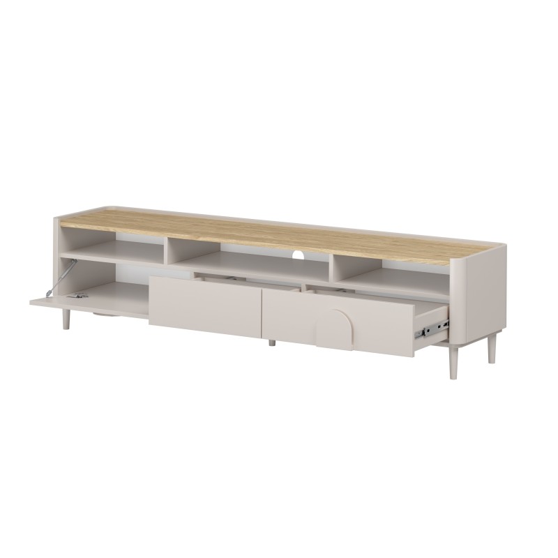 Szafka RTV Amilio 200 cm - nowoczesny design Szafka RTV Amilio 200 cm - nowoczesny design