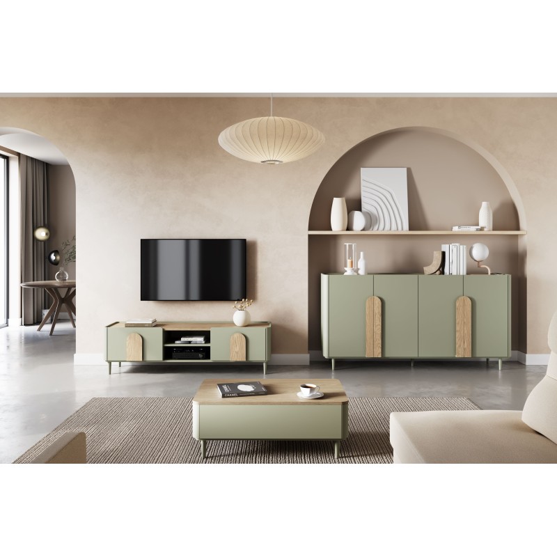 Szafka RTV Amilio 170 cm - nowoczesny design i Szafka RTV Amilio 170 cm - nowoczesny design i