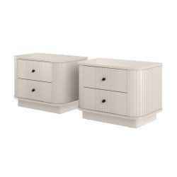 Zestaw szafek nocnych Vesper 56 cm - kaszmir