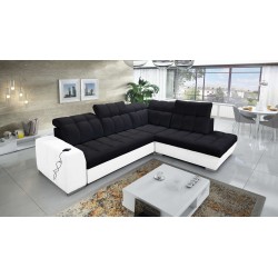 Prisma VII corner sofa with a sleeping function and USB port - designed for your comfort! Prisma VII corner sofa with a sleeping function and USB port - designed for your comfort!