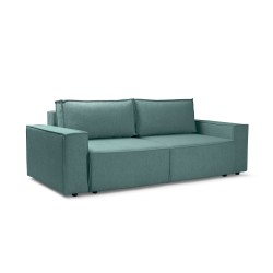 Kanapa z funkcją spania Flabio - zielona plecionka Gemma 75 Gemma 75