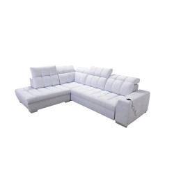 Prisma VII corner sofa with a sleeping function and USB port - designed for your comfort! Prisma VII corner sofa with a sleeping function and USB port - designed for your comfort!