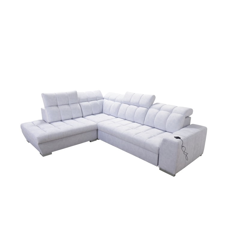 Prisma VII corner sofa with a sleeping function and USB port - designed for your comfort! Prisma VII corner sofa with a sleeping function and USB port - designed for your comfort!