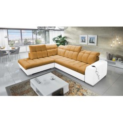 Prisma VII corner sofa with a sleeping function and USB port - designed for your comfort! Prisma VII corner sofa with a sleeping function and USB port - designed for your comfort!