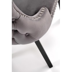 ALDA krzesło popielaty (1p 2szt)