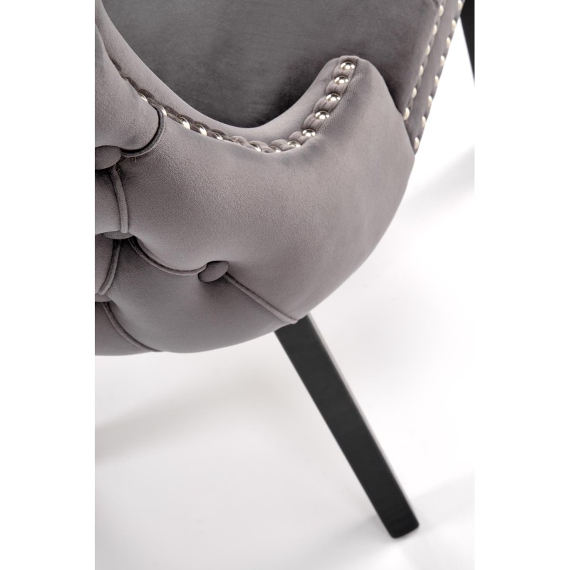 ALDA krzesło popielaty (1p 2szt)