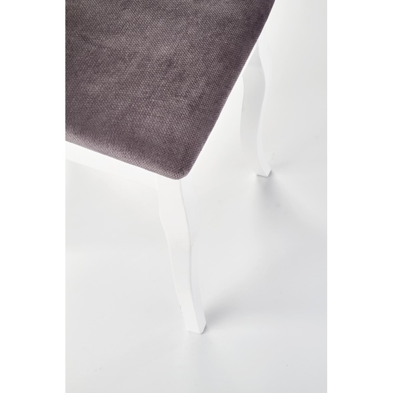 BAROCK krzesło biały / popielaty (1p 2szt)