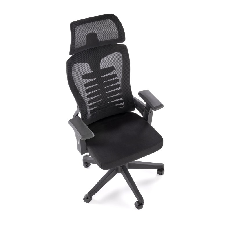 POLON fotel obrotowy czarny (1p 1szt)