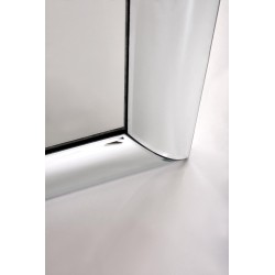 ABISSO lustro ścienne, srebrny (1p 1szt)