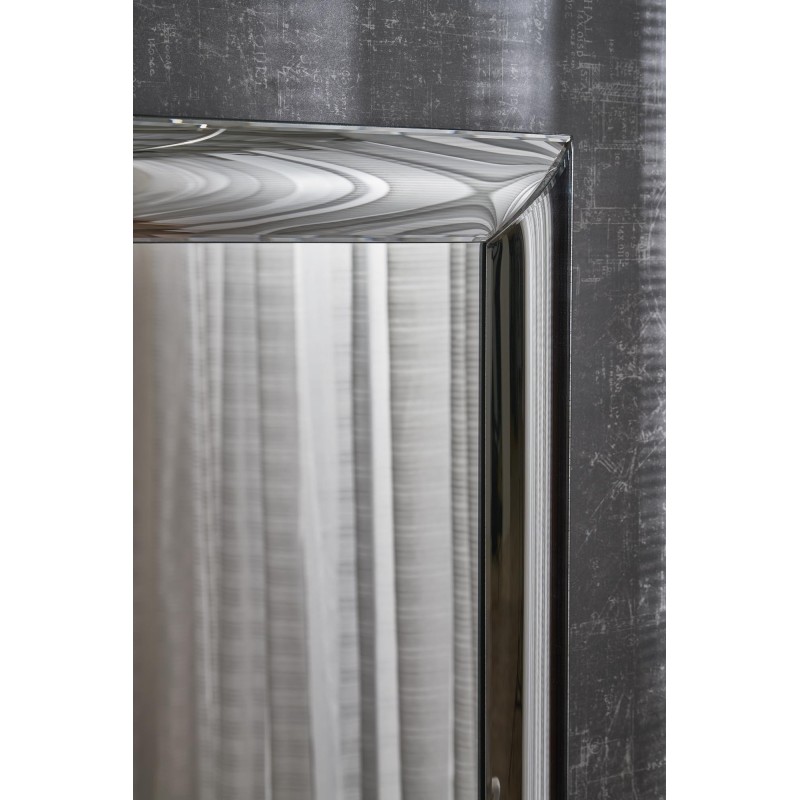 ABISSO lustro ścienne, srebrny (1p 1szt)