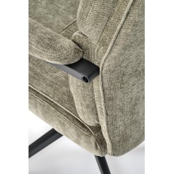 ADRIANO fotel obrotowy oliwkowy