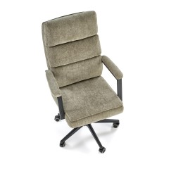 ADRIANO fotel obrotowy oliwkowy