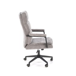 ADRIANO fotel obrotowy popielaty