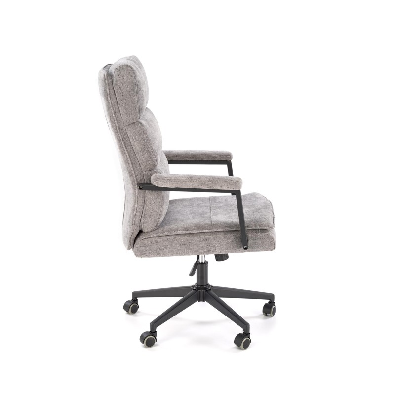 ADRIANO fotel obrotowy popielaty
