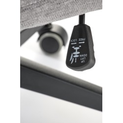 ADRIANO fotel obrotowy popielaty