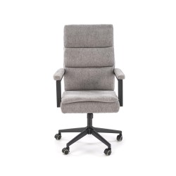 ADRIANO fotel obrotowy popielaty