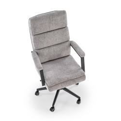 ADRIANO fotel obrotowy popielaty