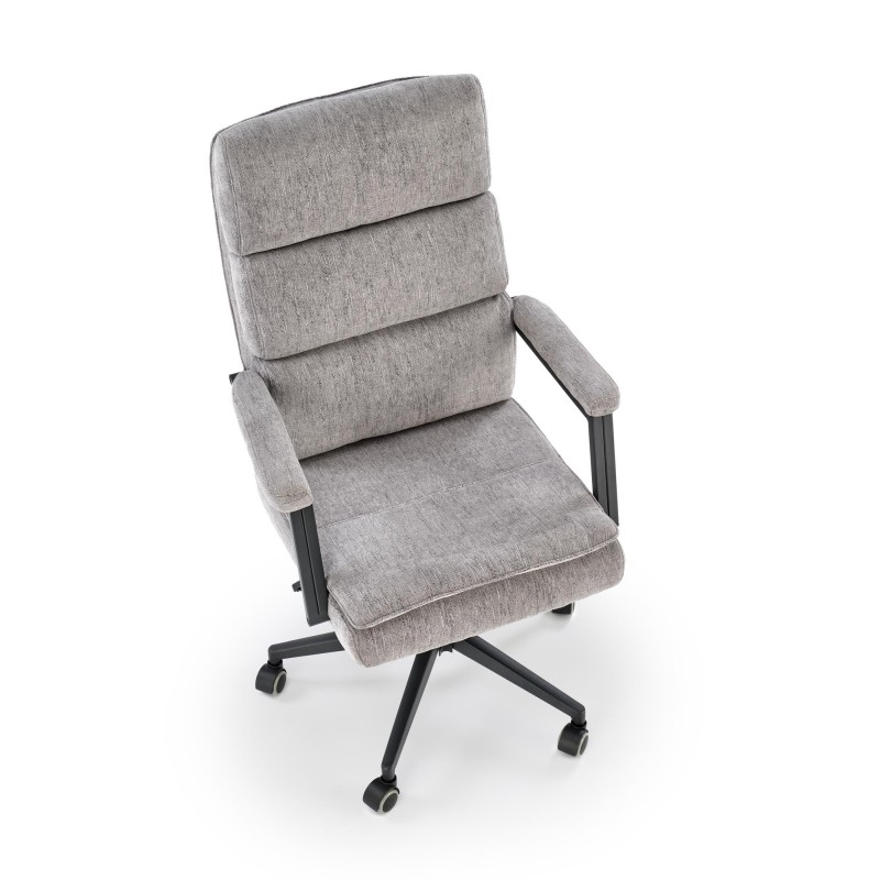 ADRIANO fotel obrotowy popielaty