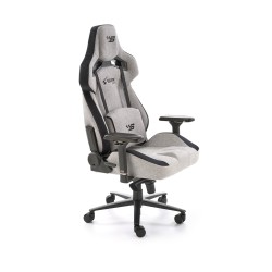 ALISTER fotel gabinetowy popielaty / czarny