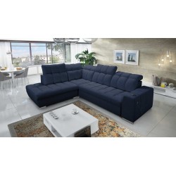 Prisma VII corner sofa with a sleeping function and USB port - designed for your comfort!