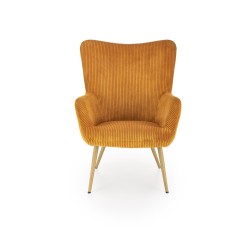 AMARO fotel wypoczynkowy, musztardowy (1p 1szt)