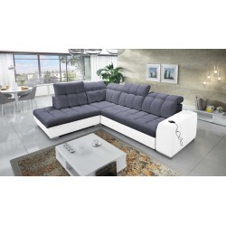 Prisma VII corner sofa with a sleeping function and USB port - designed for your comfort! Prisma VII corner sofa with a sleeping function and USB port - designed for your comfort!