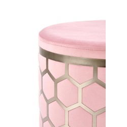 AQUA pufa jasny różowy (1p 1szt)