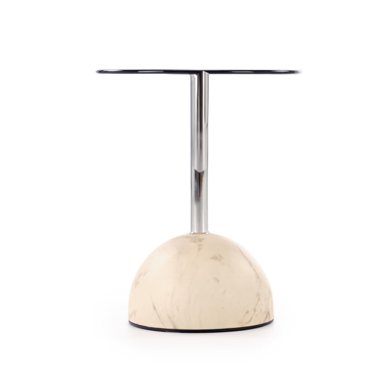 ARIANA ława, beżowy marmur / brązowy (2p 1szt)