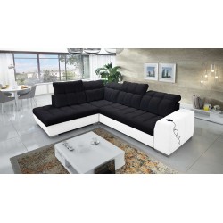Prisma VII corner sofa with a sleeping function and USB port - designed for your comfort! Prisma VII corner sofa with a sleeping function and USB port - designed for your comfort!