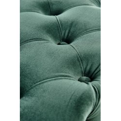 ATHENA ławka ciemny zielony / złoty (1p 1szt)