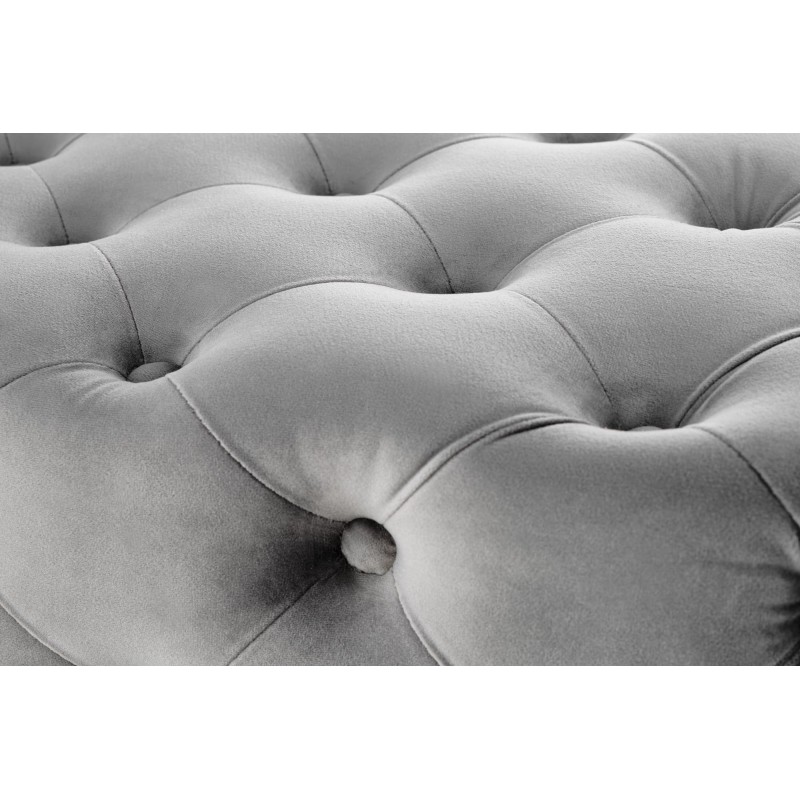 ATHENA ławka popielaty / złoty (1p 1szt)