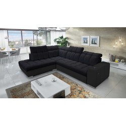 Prisma VII corner sofa with a sleeping function and USB port - designed for your comfort!