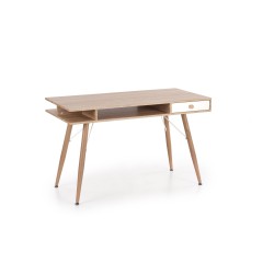 B34 biurko dąb sonoma-biały (2p 1szt)