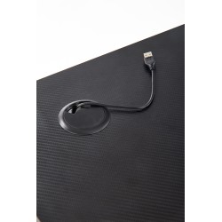 B40 biurko gamingowe czarny / czerwony (1p 1szt)