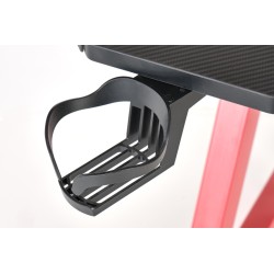 B49 biurko czarny / czerwony (1p 1szt)