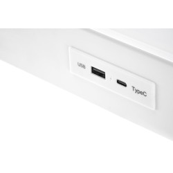 B52 biurko biurko z funkcją regulacji wysokości, biały (2p 1szt)