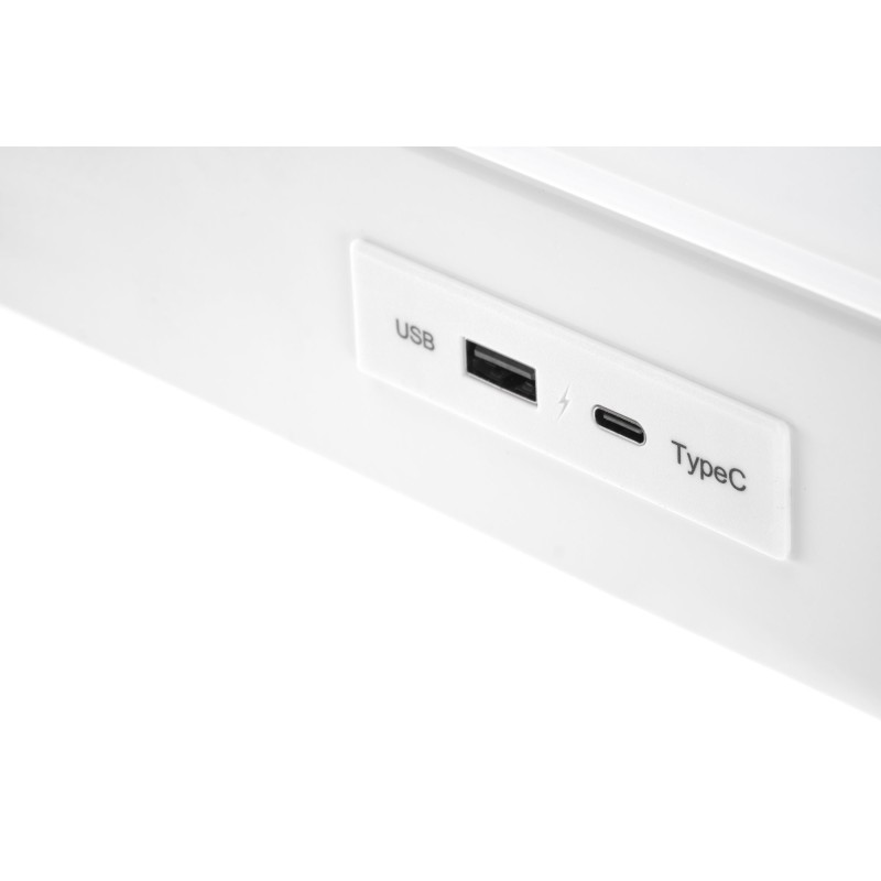 B52 biurko biurko z funkcją regulacji wysokości, biały (2p 1szt)