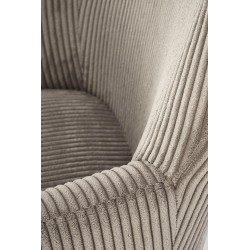 BELMIRO fotel wypoczynkowy z funkcją kołyski, popielaty (1p 1szt)