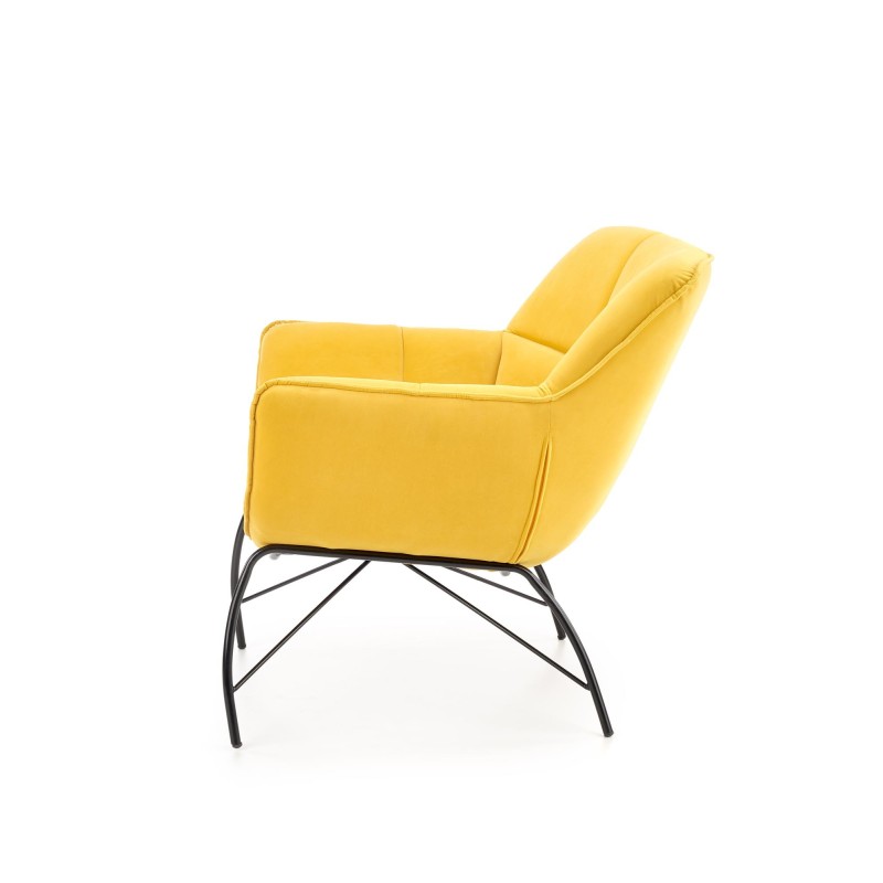 BELTON fotel wypoczynkowy żółty (1p 1szt)